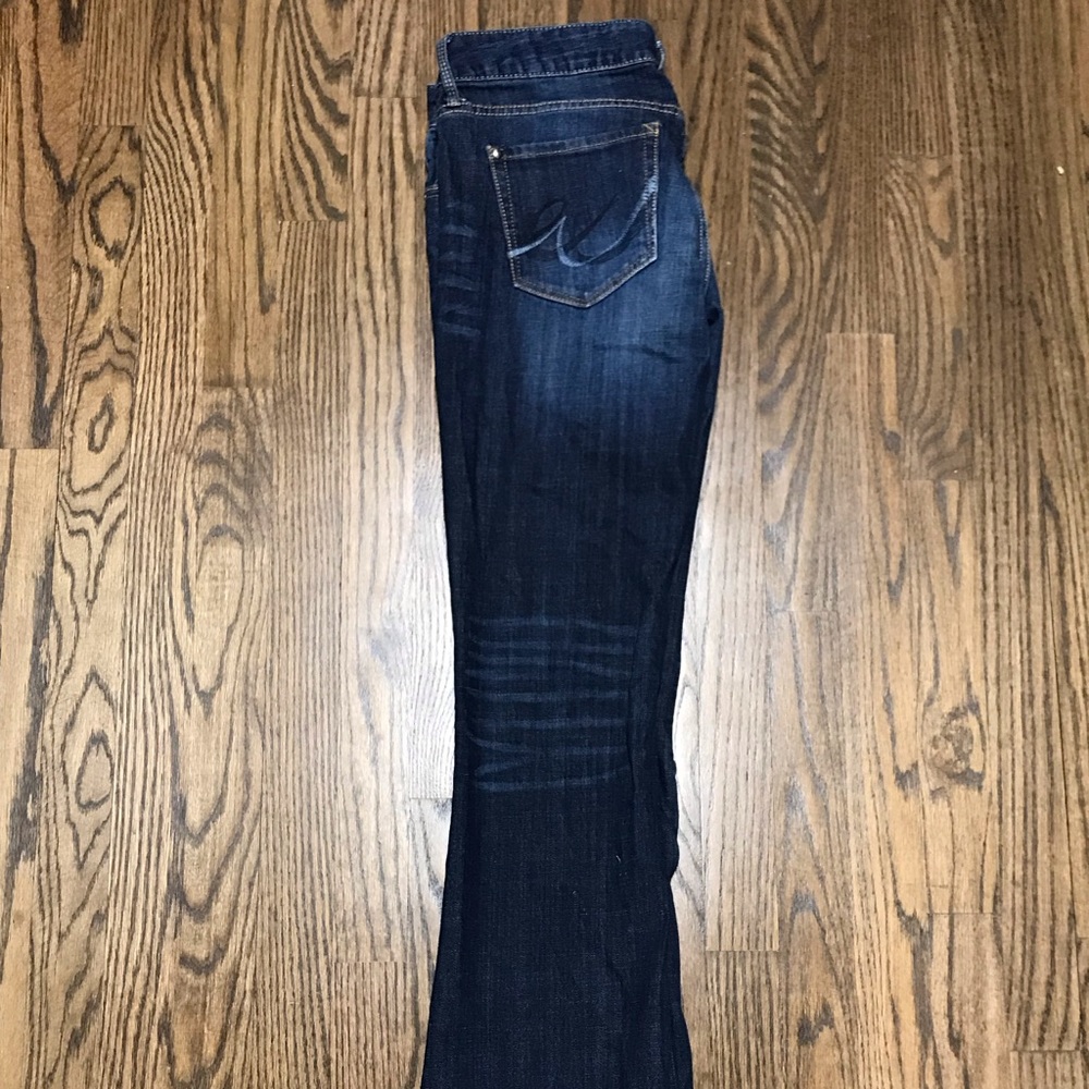Express Low Rise Bootcut Jeans